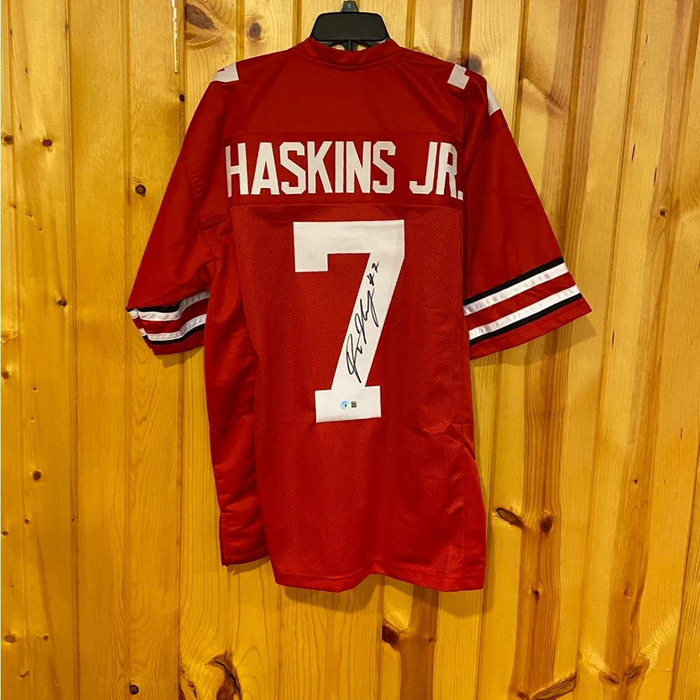 Brand new Autographed Dwayne Haskins Jersey Ohio State Buckeyes Adult XL COA